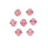 AussieSuperStore Jewellery Making Supplies Light Rose Bead Swarovski Bicone 6mm (in 10 colours) Bead Swarovski Bicone 6mm (in 10 colours) | Jewellery Making Beads Supplies 9323823156220 SWK3909